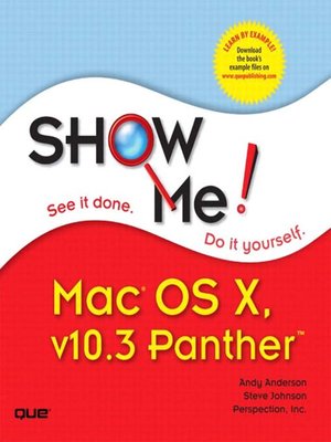 cover image of Show Me Mac OS X Panther